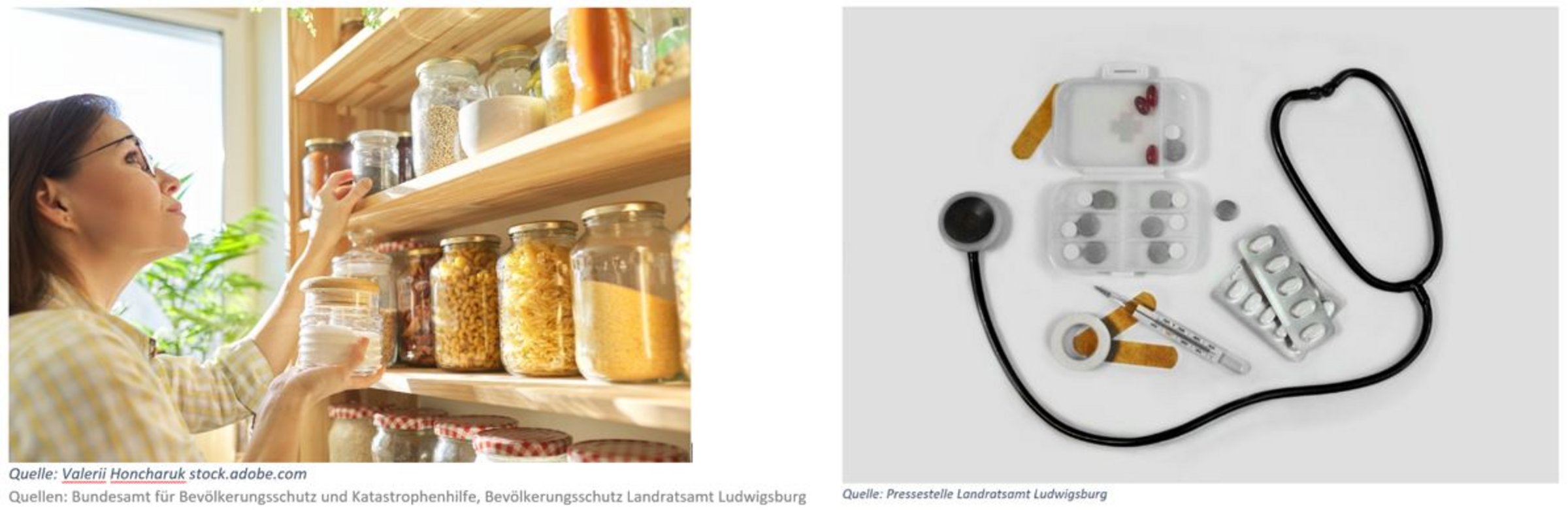 Lebensmittel und Medikamente