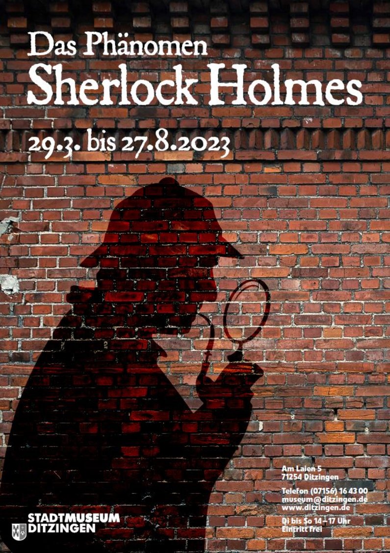 Plakat Das Phänomen Sherlock Holmes