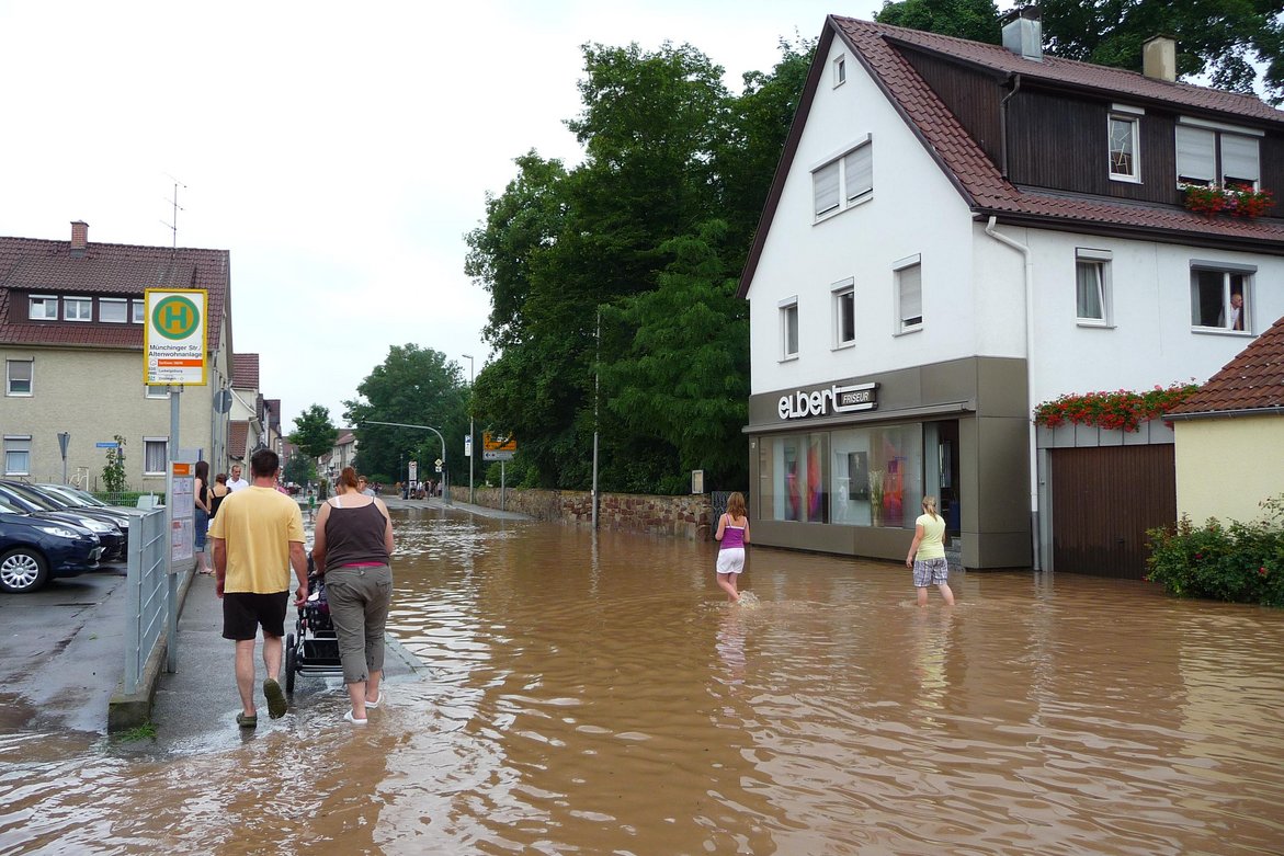 Hochwasser am 04.07.2010 Hochwasser am 04.07.2010
