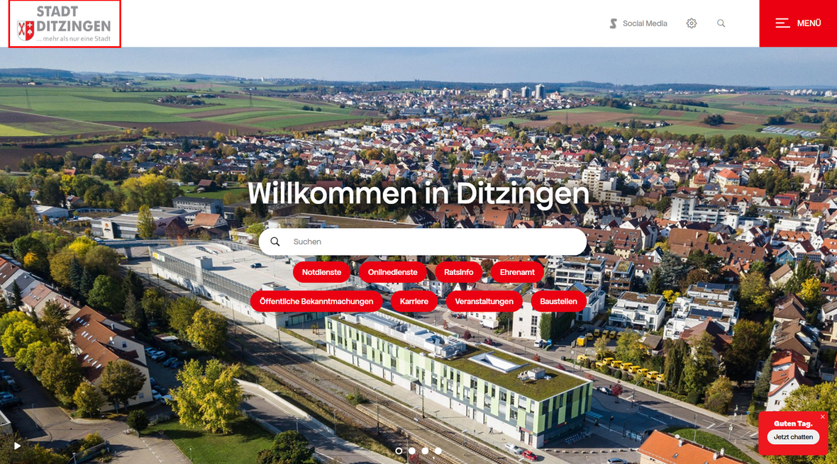 Logo der Stadt Ditzingen
